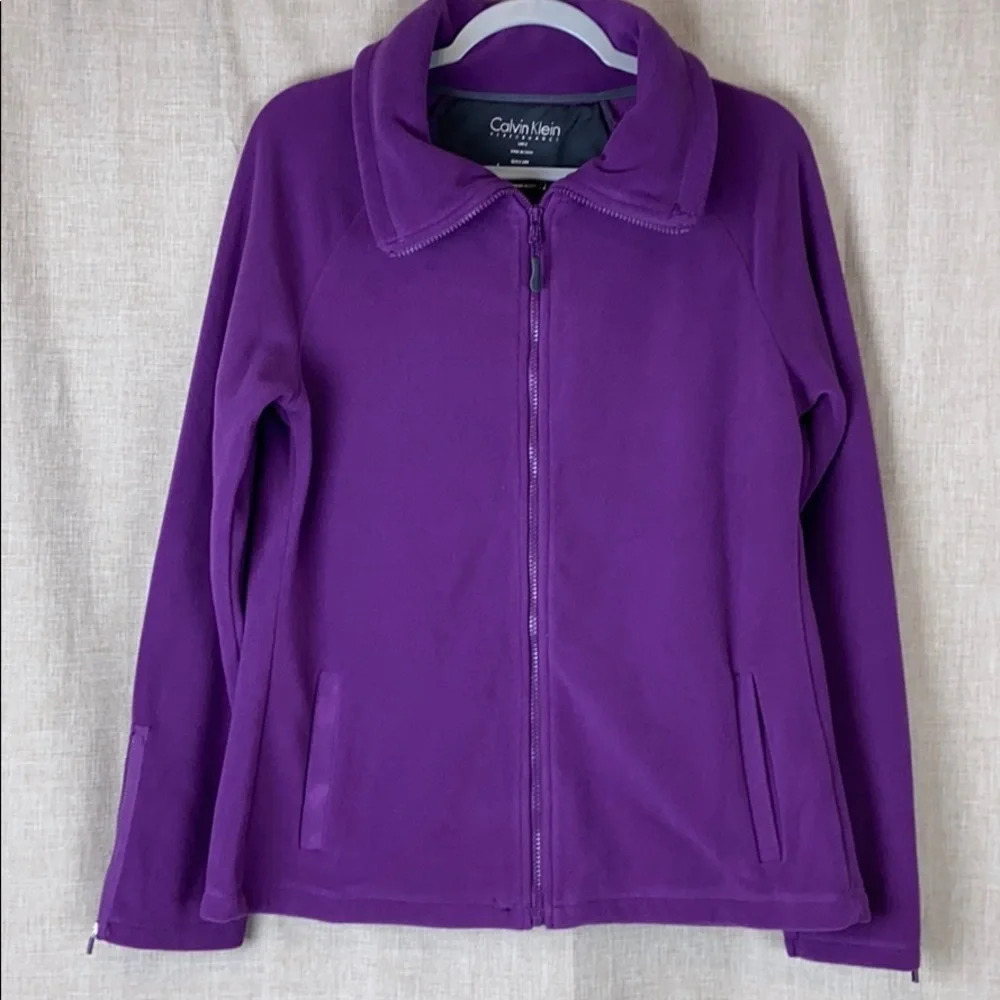 Calvin Klein Performance Fleece Zipper Sweater L‎